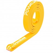 Эспандер-петля (резинка для фитнеса и кроссфита) PowerPlay 4115 Power Band Light Желтая (1-7kg)