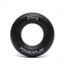 Эспандер кистевой силиконовый PowerPlay PP-4324 Hand Grip Ring Hard 25 кг. Черный