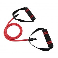 Трубчатый эспандер для фитнеса с ручками U-POWEX Latex resistance tube 30LB Red (13.5кг.)