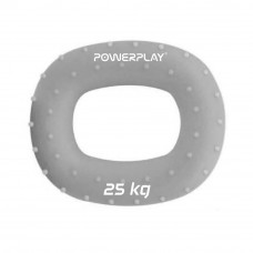 Эспандер кистевой силиконовый PowerPlay PP-4337 Hand Grip Large 25 кг. Серый