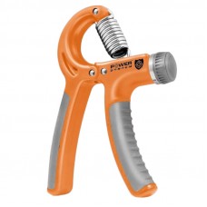 Эспандер кистевой Power System PS-4021 с регулируемой нагрузкой 10-40 кг.  Power Hand Grip Orange