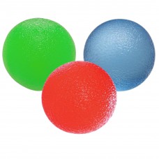 Набор силиконовых эспандеров мяч (тренажер для кисти) PowerPlay PP-4339 Grip Ball Set (набор 3 шт.)