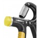 Эспандер кистевой PowerPlay PP-4323 с регулируемой нагрузкой 10-40 кг. Strength Grip Черно-желтый