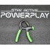 Эспандер кистевой PowerPlay PP-4323 с регулируемой нагрузкой 10-40 кг. Strength Grip Черно-зеленый