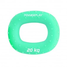 Эспандер кистевой силиконовый PowerPlay PP-4337 Hand Grip Medium 20 кг. Зеленый