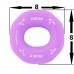 Эспандер кистевой силиконовый PowerPlay PP-4331 Hand Grip Medium 20-25-30 кг. Фиолетовый