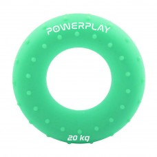 Эспандер кистевой силиконовый PowerPlay PP-4338 Hand Grip Medium 20 кг. Зеленый
