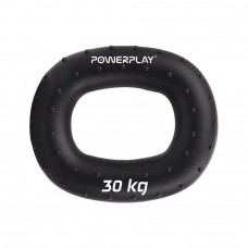 Эспандер кистевой силиконовый PowerPlay PP-4337 Hand Grip Hard 30 кг. Черный