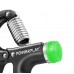 Эспандер кистевой PowerPlay PP-4323 с регулируемой нагрузкой 10-40 кг. Strength Grip Черно-зеленый