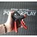Эспандер кистевой PowerPlay PP-4323 с регулируемой нагрузкой 10-40 кг. Strength Grip Черно-красный