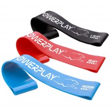 Резинки для фитнеса (лента-эспандер) PowerPlay 4113 Mini Power Band Set набор из 3 шт.