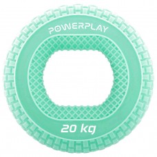 Эспандер кистевой силиконовый PowerPlay PP-4333 Hand Grip Medium 20 кг. Зеленый