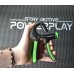 Эспандер кистевой PowerPlay PP-4323 с регулируемой нагрузкой 10-40 кг. Strength Grip Черно-зеленый