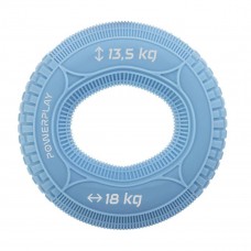 Эспандер кистевой силиконовый PowerPlay PP-4330 Hand Grip Loops Light 13.5-18 кг. Голубой