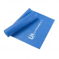 Лента для фитнеса и реабилитации U-POWEX Fitness band 0.4мм. (6.8 кг) Blue