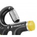 Эспандер кистевой PowerPlay PP-4323 с регулируемой нагрузкой 10-40 кг. Strength Grip Черно-желтый