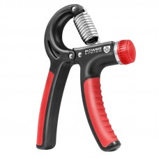 Эспандер кистевой Power System PS-4021 с регулируемой нагрузкой 10-40 кг.  Power Hand Grip Black