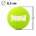Массажный силиконовый мяч PowerPlay PP-4354 Silicone Lacrosse Ball (6.3см.) Зеленый