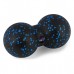 Массажный мяч двойной PowerPlay PP-4352 Epp foam peanut ball (d8*16cm.) Черно/Синий