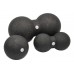 Набор массажных мячиков PowerPlay 4007 EPP Massage Ball Черные (3 шт.)
