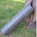 Массажный ролик (роллер) гладкий PowerPlay 4021 Fitness Roller Черный (60x15см.)