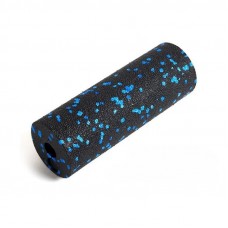 Массажный ролик (роллер) гладкий PowerPlay PP-4346 Mini EPP Foam Roller Черно/Синий (15x5,3см.)