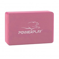 Блок для йоги PowerPlay 4006 Yoga Brick Розовый