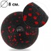 Массажный мяч PowerPlay PP-4350 Epp Massage Ball (d8) Черный/Красный