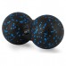 Массажный мяч двойной PowerPlay PP-4352 Epp foam peanut ball (d8*16cm.) Черно/Синий