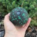 Массажный мяч PowerPlay PP-4350 Epp Massage Ball (d8) Черный/Зеленый