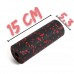 Массажный ролик (роллер) гладкий PowerPlay PP-4346 Mini EPP Foam Roller Черно/Красный (15x5,3см.)