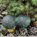 Массажный мяч двойной PowerPlay PP-4352 Epp foam peanut ball (d8*16cm.) Черно/Зеленый