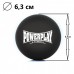 Массажный силиконовый мяч PowerPlay PP-4354 Silicone Lacrosse Ball (6.3см.) Черный