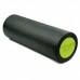 Массажный ролик (роллер) гладкий PowerPlay 4021 Fitness Roller Черно-зеленый (30x15см.)