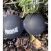 Массажный двойной мяч силиконовый PowerPlay PP-4355 Silicone Lacrosse Peanut Ball (6.3*12.6см.) Черный