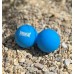 Массажный двойной мяч силиконовый PowerPlay PP-4355 Silicone Lacrosse Peanut Ball (6.3*12.6см.) Синий