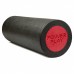 Массажный ролик (роллер) гладкий PowerPlay 4021 Fitness Roller Черно-красный (30x15см.)