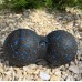 Массажный мяч двойной PowerPlay PP-4352 Epp foam peanut ball (d8*16cm.) Черно/Синий