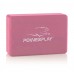 Блок для йоги 2шт. (пара) PowerPlay 4006 Yoga Brick EVA Розовые