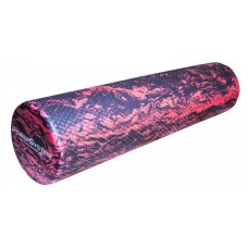 Массажный ролик (роллер) гладкий Power System PS-4089 Hexa Camo Roller Black/Red (60x15см.)