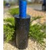 Массажный ролик (роллер) гладкий PowerPlay PP-4348 2 in 1 EPP Foam Roller Черно/Синий (33x14см.)