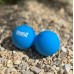 Массажный двойной мяч силиконовый PowerPlay PP-4355 Silicone Lacrosse Peanut Ball (6.3*12.6см.) Синий