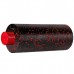 Массажный ролик (роллер) гладкий PowerPlay PP-4348 2 in 1 EPP Foam Roller Черно/Красный (33x14см.)