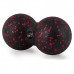 Массажный мяч двойной PowerPlay PP-4352 Epp foam peanut ball (d8*16cm.) Черный/Красный