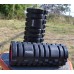 Массажный ролик (роллер) Power System PS-4050 Fitness Foam Roller Black/Pink (33x15см.)