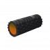 Массажный ролик (роллер) PowerPlay 4025 Massage Roller Черно-оранжевый (33x15см.)