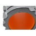 Массажный ролик (роллер) PowerPlay 4025 Massage Roller Черно-оранжевый (33x15см.)