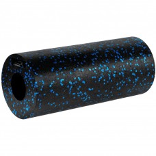 Массажный ролик (роллер) гладкий PowerPlay PP-4347 EPP Foam Roller Черно/Синий (33x14см.)