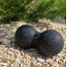 Массажный мяч двойной PowerPlay PP-4352 Epp foam peanut ball (d8*16cm.) Черно/Синий