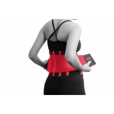 Пояс компрессионный MadMax MFA-277 Slimming belt Black/rubine red S
